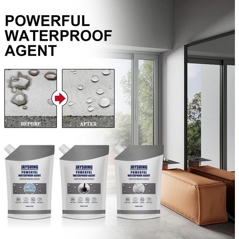 Adhésif étanche pour joints de toiture et appuis de fenêtre, adhésif d'étanchéité pour carrelage mural intérieur et extérieur de salle de bain - 100 g d'adhésif transparent étanche (1/5)