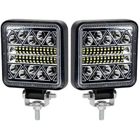 Phare de travail LED 15000LM 12-24V – Aluminium moulé sous pression – Étanche IP67 – Installation rotative 360° – Compatible SUV, camion, bateau (1/5)