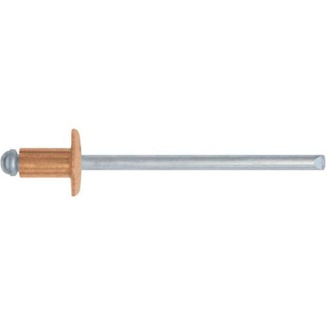 10CF RIVETTO A STRAPPO 'RAME' 3,0 x 7 cf. 100 pz