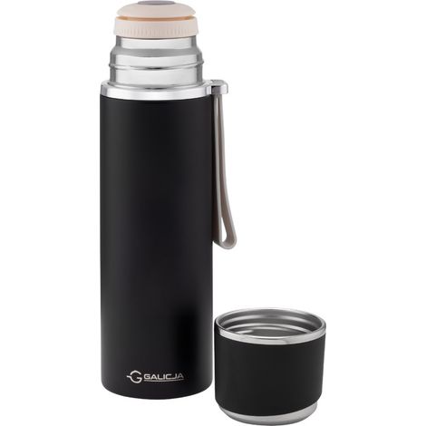 Thermos Astrid in acciaio inox 460 ml nero a doppia parete (1/2)