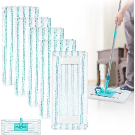 Housse Balai Leifheit - 5 pièces, Housse Balai Leifheit Profi XL Microfibre - 2 Fibres (1/5)