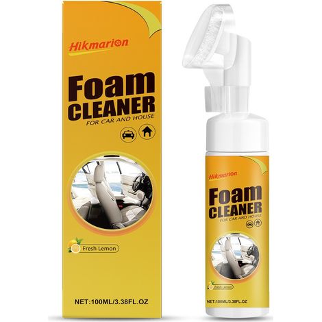 Schaumreiniger für die tägliche Reinigung, Fleckenentfernung und Aufhellung von Autositzen – 100 ml -- BIEMMEDUE (1/5)