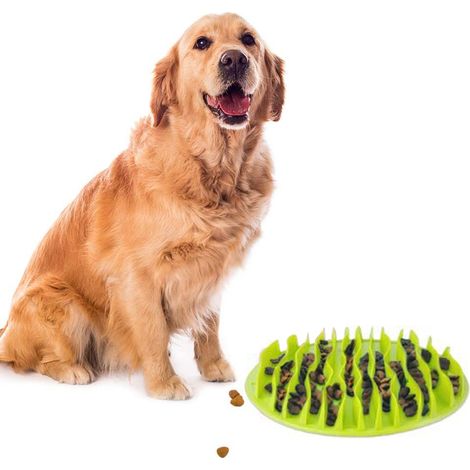 Gamelle portable Pet Fun Mat pour chien, gamelle anti-ballonnements interactive et anti-étouffement, pour une alimentation saine. (1/4)