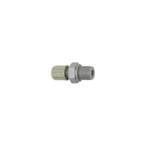 Riegler Gerade Einschraubverschraubung, G 1/4 a., für Schlauch 4/6 mm, PA (1/2)