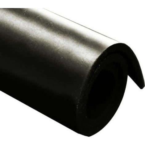 foglio di gomma naturale 2 strati di spessore tela 100x140cm 5 millimetri
