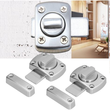 2 jeux/un vendu pour verrous de porte, loquets de porte, serrures de porte, verrous de porte, portes de sécurité, verrous de salle de bain, loquets, verrous de sûreté. (1/5)