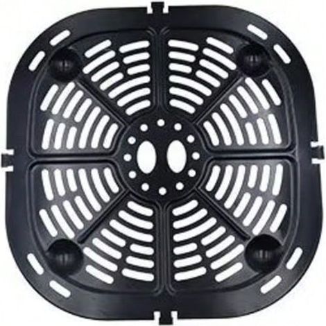 Plaque de cuisson pour Air Fryer pour des résultats croustillants, lavable au lave-vaisselle, pièce détachée,Diamètre 23.8cm (1/2)