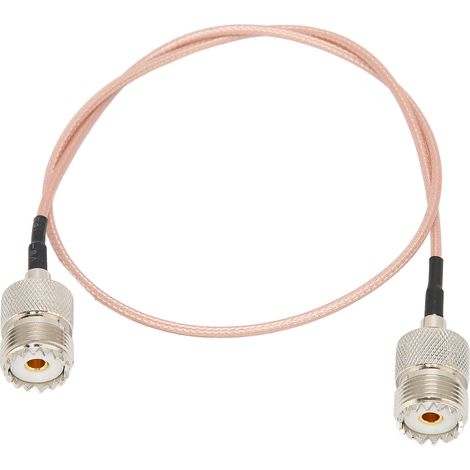 50 cm langes SO239-Stromkabel, verlustarmes SC316-Koaxialkabel für Antennenanalysator und SWR-Meter (1/5)