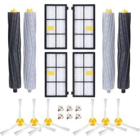 Accessoires Remplaçant kit iRobot Roomba 800 900 Série 800 850 860 865 866 870 871 872 875 876 880 886 890 891 895 896 897 900 950 960 965 966 967 969 970 971 974 975 976 980 981 989 996 (1/4)
