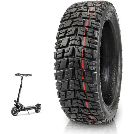 Pneu tubeless 10 pouces (10 x 2,75 - 6,5) pour trottinette électrique Smartgyro Speedway 5, Dualtron 3, Max G30, couverture hors route, compatible scooter jante 10" (1/5)