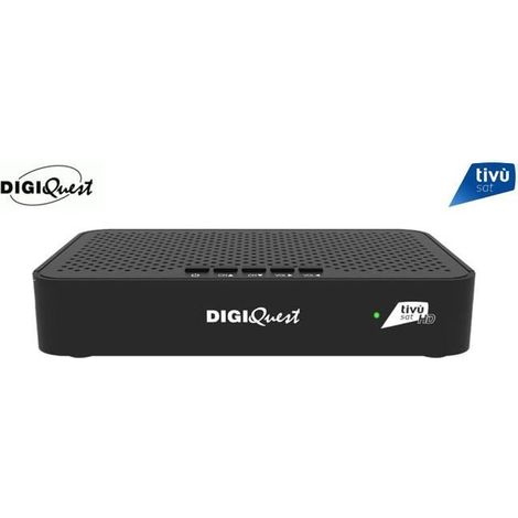 DIGIQUEST CLASSIC Q30 RÉCEPTEUR TIVUSAT HD + CARTE TIVUSAT ACTIVÉE CHAÎNES ITALIENNES
