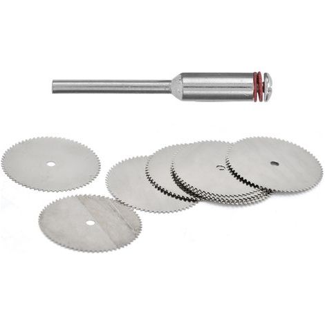 Disques de lame de scie circulaire en acier inoxydable, accessoires de meuleuse électrique 32mm 10 pièces (1/5)