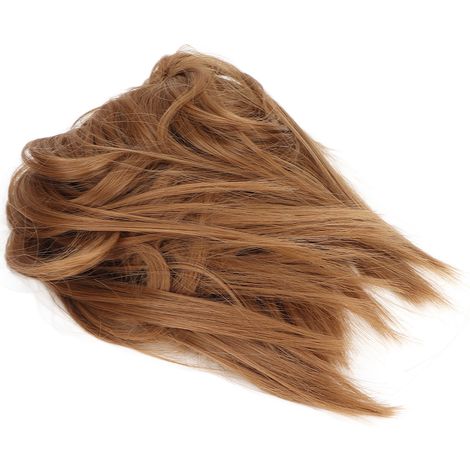 Chignon Désordonné Bandeau Élastique Cheveux Bouffants Queue de Cheval Toupets pour Femmes Filles  Q17-27 (1/5)