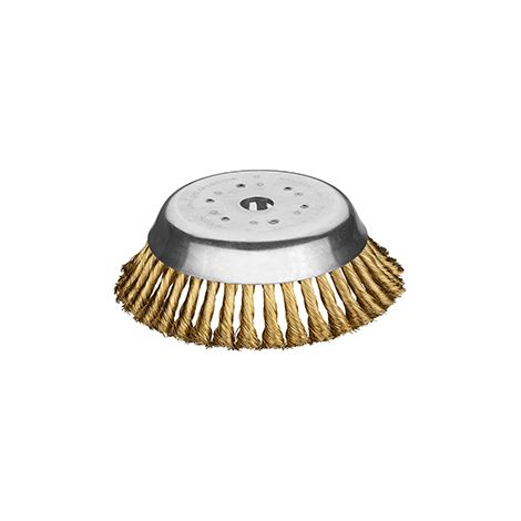Tête Brosse Conique 36 Tresses Laiton Premium Pour Débroussailleuse Stihl, Dolmar, Echo, Jonsered, Solo De 1 Cv (0,7 Kw) à Max 2