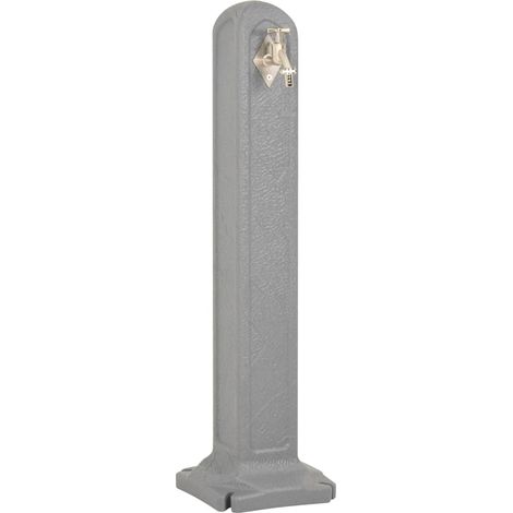 Maison Exclusive - Réservoir de jardin avec robinet Gris clair Aspect de pierre (1/5)