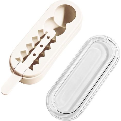 Molde antiadherente para helados,hecho a mano y reutilizable. Molde para postres congelados con diseño de fácil desmolde,ideal para el hogar (1/5)