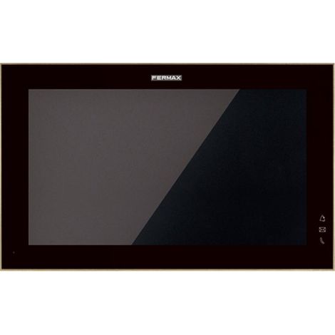 Monitor WIT 10" con pantalla capacitiva, 7 zonas de alarma y conexión a cámaras IP