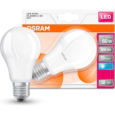 Lampadina LED E27 8,5W (60W) - Bianco Neutral 4000K (1/5)