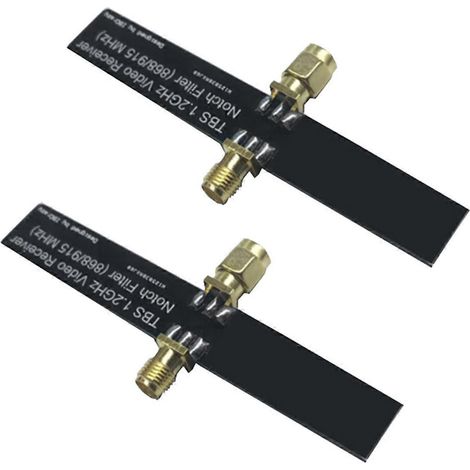 Stück Filter für TBS 868/915 MHz 1,2 GHz Videoempfängerfilter