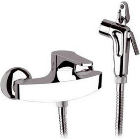 Monocomando esterno doccia con shut-off