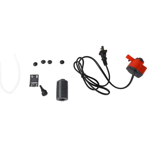 Filtro interno sumergible 3 en 1 para acuarios con bomba de agua y aireación – plástico, 3 W, 300 l/h (1/5)