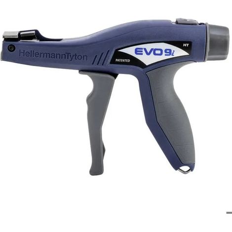Alicates HellermannTyton evo9iht-met/pl-bu ergonómico fuerza alta