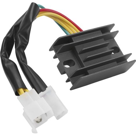 Régulateur de tension redresseur 32800-24b10-45c00 compatible Suzuki EN125, GN250, GS125, GZ250, pièce moto, chargeur batterie, remplacement direct, qualité OEM (1/5)