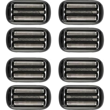Tête de remplacement 53B (Séries 5 et 6) – Compatible avec les rasoirs électriques Braun Séries 5. rechange pour les modèles 6020s, 5020s, 5018s, 5050cs, 6020s et 6040cs.(8PCS) (1/5)