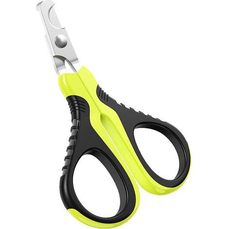 Professional pet nail clippers, cat claw scissors, unique 25-degree cutting head, ideal for small dogs, puppies, cats and rabbits (1/5)