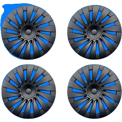 Couvre-roue, 18 pouces, conçu pour Tesla Model Y, Lame 18 Ouverture, Tesla, Modèle Y Genévrier (1/2)