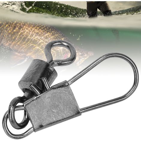 100 Pièces Roulements à Billes Pivotants pour Connecteurs de Moulinet de Pêche en Mer