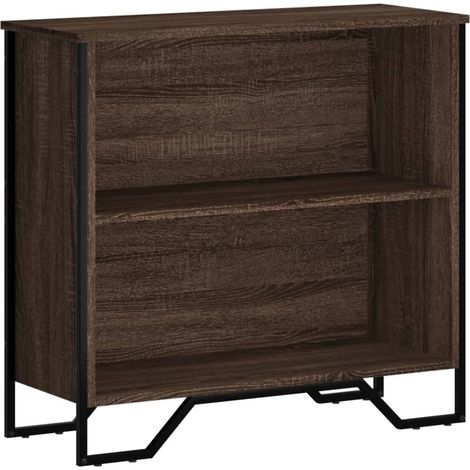 Maison Exclusive - Bücherregal Braun Eichen-Optik 80x31x74,5 cm H