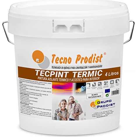 Tecno Prodist Tecpint Termic - Pintura interior aislante térmica (BLANCA)