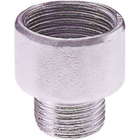 10PZ MANICOTTO RIDOTTO M/F IN ACCIAIO ZINCATO Figura 246 mis. 3/4x1x15