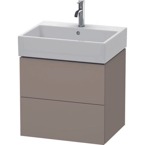 Duravit L-Cube bâti-support lavabo suspendu, 2 tiroirs, (1/5)