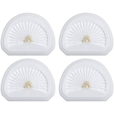 Lot de 4 filtres d'aspirateur à main compatibles avec Black et Decker VLPF10 Filtre de rechange et aspirateur à main Dustbuster HLVA315J HLVA320J00 N575266, remplace la pièce N600601 (1/5)