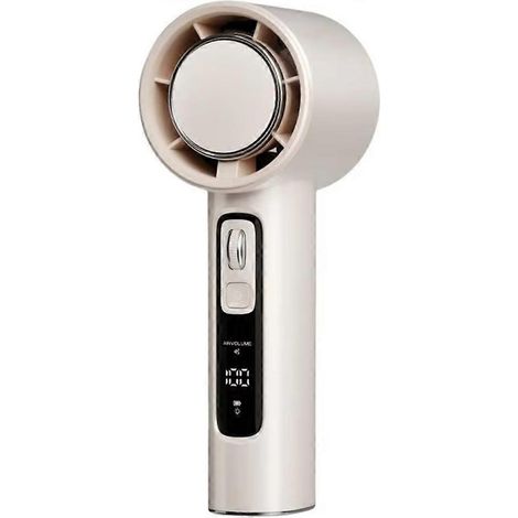 Ventilateur Turbo Fan 100 vitesses réglables Mini ventilateur personnel à piles Ventilateur électrique pour cils Ventilateur portable à main B (1/5)