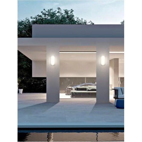 Lampada Led 18 Watt Luce Naturale 4000k Plafoniera Da Interno Esterno Ip65 (1/4)