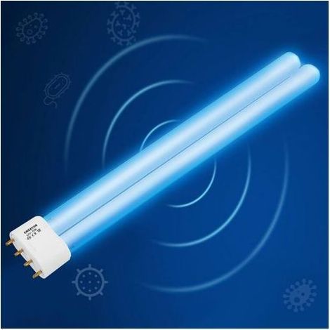Tube UVC 36 W G23 pour filtre et clarificateur de bassin – 8 000 h de durée de vie, éclairage efficace (1/2)