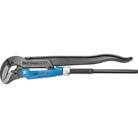 Pinza a T, Eck-Schwede-snap®, lunghezza totale 550 mm, apertura di serraggio 80 mm, per tubi da 2 pollici (1/4)