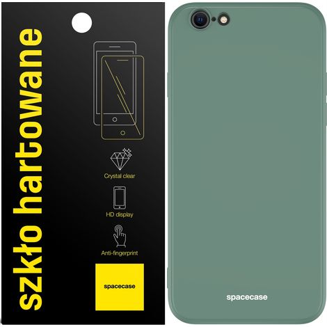 Robuste und stabile matte Silikon-Schutzhülle für iPhone 7/8/SE + Glas (1/5)