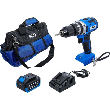 Kit avvitatore ad impulsi a batteria  senza spazzole  65 Nm  18 V  con accumulatore e caricatore rapido