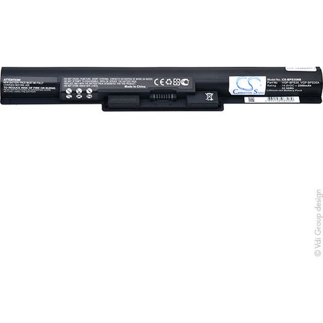 NX - Batterie ordinateur portable 14.8V 2600mAh - VGP-BPS35VGP-BPS35A (1/4)