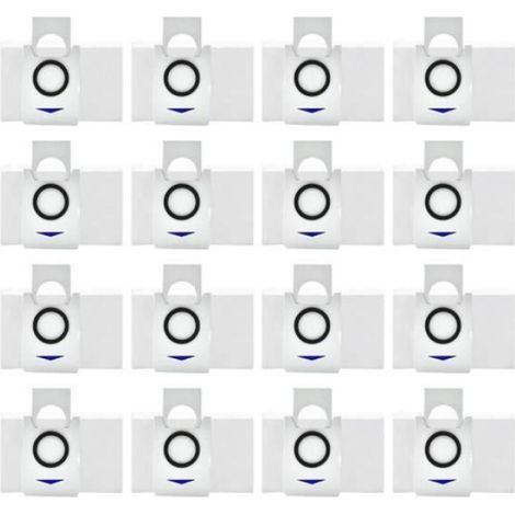 Sacs À Poussière - Pour Robot Aspirateur Ecovacs Deebot X1 Omni Turbo T10 Turbo - Haute Étanchéité - 16 Pièces (1/4)