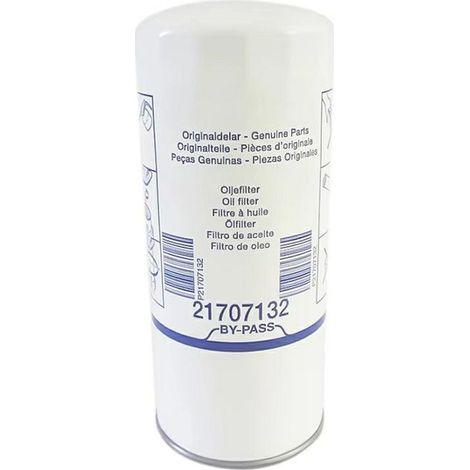 The 477556 21707132 oil filter is used in construction equipment, trucks and Volvo passenger cars. (1/4)