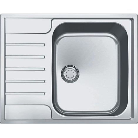 Franke Einbauspüle Argos AGX 211-62 Edelstahl, Exzenterbedienung (1/3)