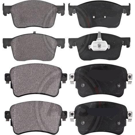 KIT PASTIGLIE FRENO ANTERIORI E POSTERIORI compatibile con BMW X2 (F39) / PASTIGLIE FRENANTI AUTO OEM P06092 P06098 P06110,P06094 / SOSTITUZIONE DIRETTA / BASSA POLVERE / SILENZIOSO
