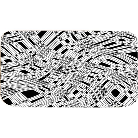 Tapis De Sol Antidérapant - Surface En Flanelle Absorbante - Pour Cuisine Salle De Bain Et Bureau - 50x80cm (1/5)