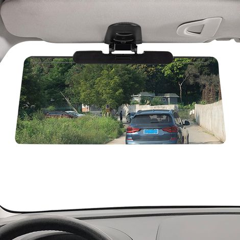 Visiere parasole per auto, occhiali antiriflesso, estensioni per visiere parasole per auto, filtri polarizzati, visiere parasole con protezione UV per berline, camion, minivan, donne, uomini e conduce (1/5)