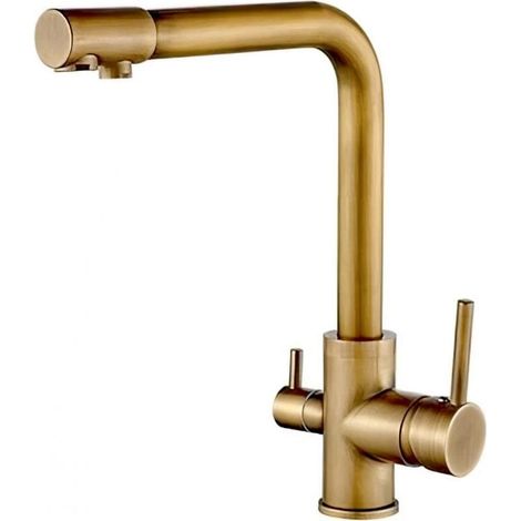 Grifo de cocina DARMA dorado envejecido (1/4)